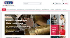 Desktop Screenshot of conti-elektron.de